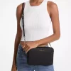 Bolso bandolera grande Jet Set de piel saffiano