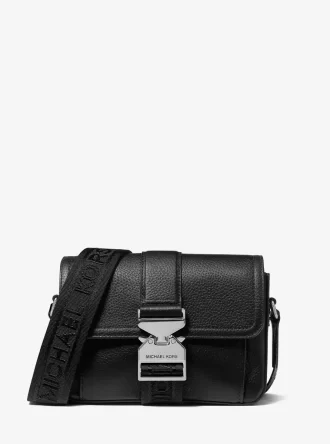 Bolso bandolera Hudson de piel granulada