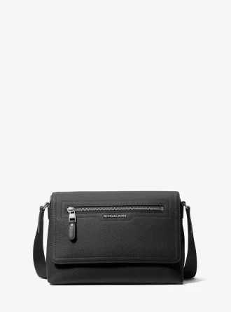 Bolso bandolera Hudson pequeño de piel granulada