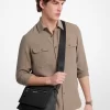 Bolso bandolera Hudson pequeño de piel granulada Bolso bandolera Hudson pequeño de piel granulada