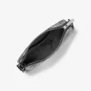 Bolso bandolera Jet Set Leather mediano con estampado animal y logotipo, con estuche para Apple AirPods Pro®.