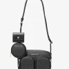 Bolso bandolera Jet Set mediano con el logo de la marca y estuche para Apple AirPods Pro®.