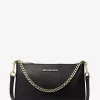 Bolso bandolera Jet Set mediano de piel saffiano