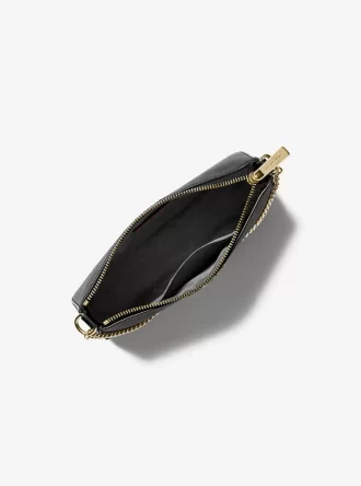 Bolso bandolera Jet Set mediano de piel saffiano