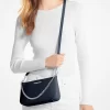 Bolso bandolera Jet Set mediano de piel saffiano