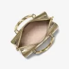 Bolso bandolera Jet Set Medium con logotipo metálico grabado