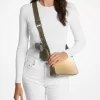 Bolso bandolera Jet Set pequeño con logo de la firma ombré y funda para Apple Airpods Pro® Bolso bandolera Jet Set pequeño con logo de la firma ombré y funda para Apple Airpods Pro®