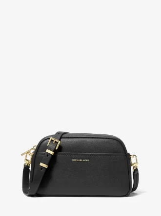 Bolso bandolera Jet Set pequeño de cuero para cámara
