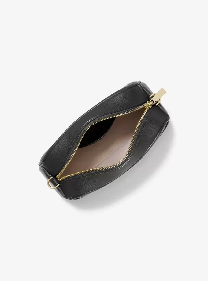 Bolso bandolera Jet Set pequeño de cuero para cámara Bolso bandolera Jet Set pequeño de cuero para cámara