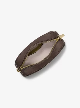 Bolso bandolera Jet Set pequeño de nobuk para cámara