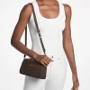 Bolso bandolera Jet Set pequeño de nobuk para cámara Bolso bandolera Jet Set pequeño de nobuk para cámara