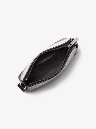 Bolso bandolera Jet Set pequeño de paja ombré con funda para Apple Airpods Pro®