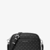 Bolso bandolera Jet Set pequeño para cámara de piel granulada con tachuelas Bolso bandolera Jet Set pequeño para cámara de piel granulada con tachuelas