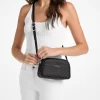 Bolso bandolera Jet Set pequeño para cámara de piel granulada con tachuelas Bolso bandolera Jet Set pequeño para cámara de piel granulada con tachuelas