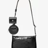 Bolso bandolera Jet Set Small con logotipo de patente grabado y estuche para Apple AirPods Pro®.