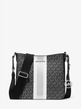 Bolso bandolera Jet Set Small Signature Logo Stripe