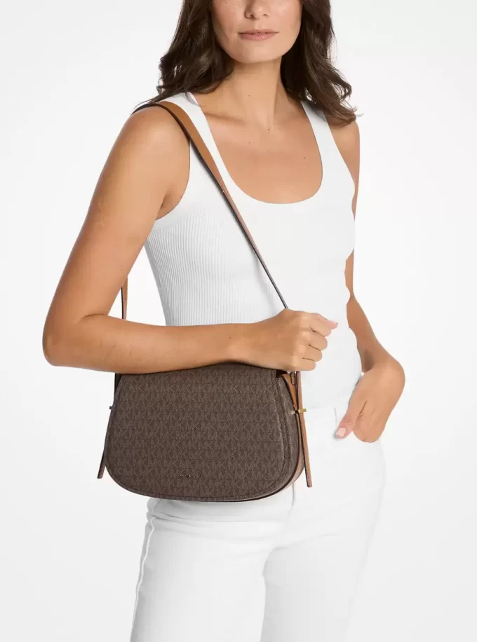 Bolso bandolera Lydia Medium con el logo de la firma Bolso bandolera Lydia Medium con el logo de la firma