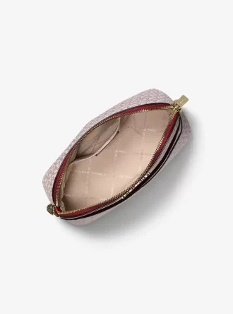 Bolso bandolera mediano con cúpula y logotipo de la firma Jet Set Travel
