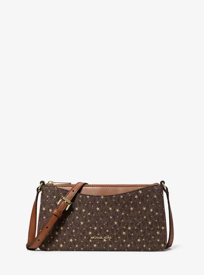 Bolso bandolera mediano con el logotipo de la firma estampado de Arden