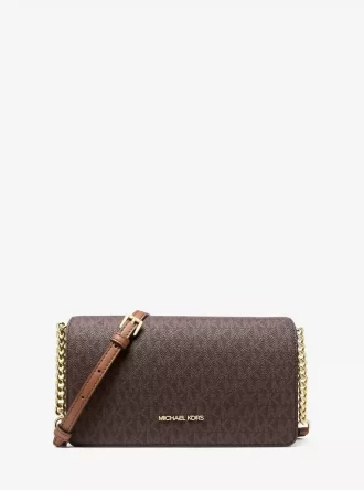 Bolso bandolera mediano con el logotipo de la firma Jet Set