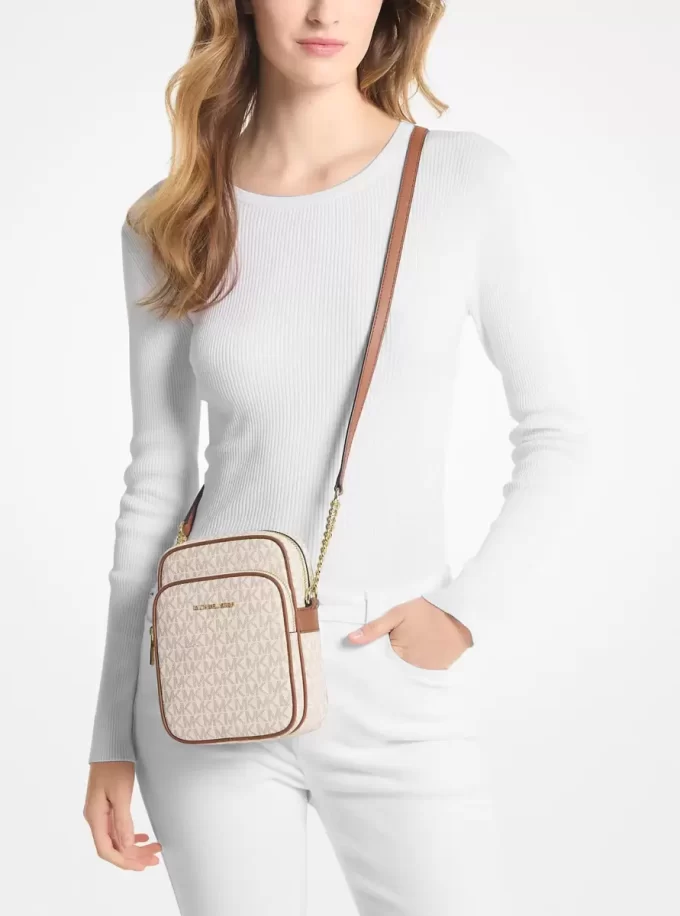 Bolso bandolera mediano con logo de Jet Set Travel