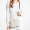Bolso bandolera mediano con logo en forma de cúpula Jet Set Travel