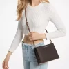 Bolso bandolera mediano con logotipo Trisha