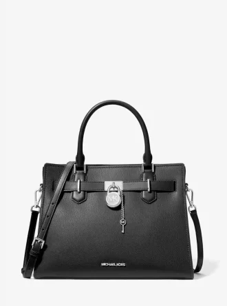 Bolso bandolera mediano de cuero Hamilton