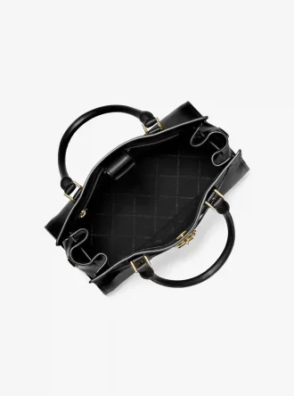 Bolso bandolera mediano de cuero Hamilton