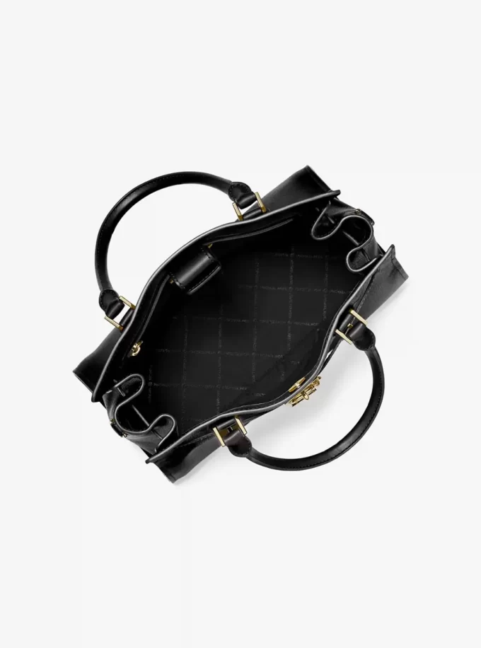 Bolso bandolera mediano de cuero Hamilton Bolso bandolera mediano de cuero Hamilton