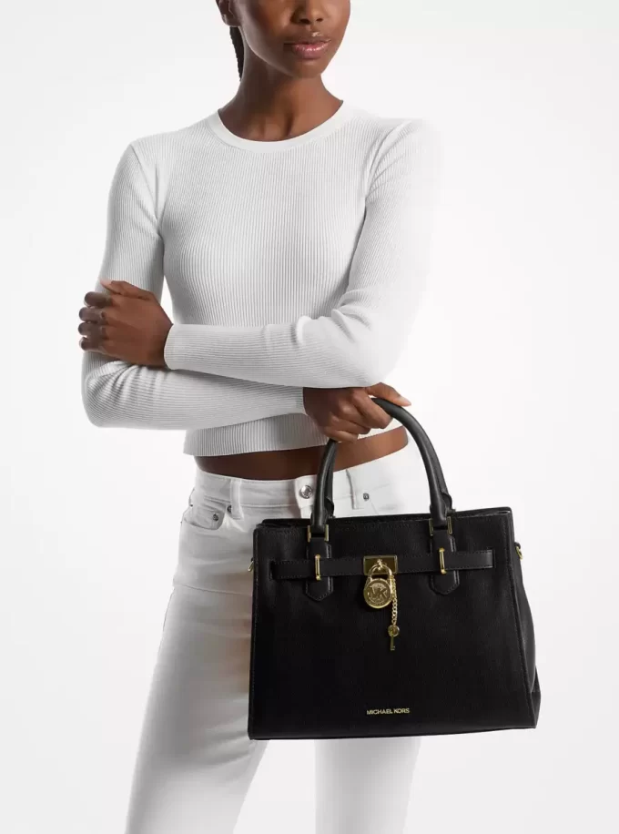 Bolso bandolera mediano de cuero Hamilton Bolso bandolera mediano de cuero Hamilton