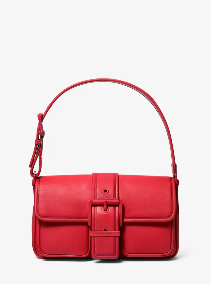 Bolso bandolera mediano de piel Colby Bolso bandolera mediano de piel Colby
