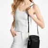 Bolso bandolera mediano de piel granulada Jet Set Travel