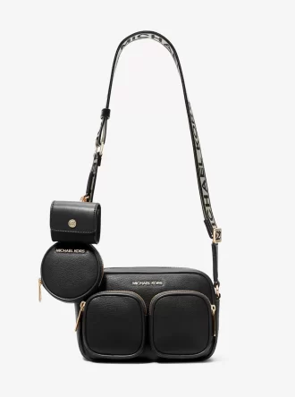 Bolso bandolera mediano de piel Jet Set con funda para Apple Airpods Pro®