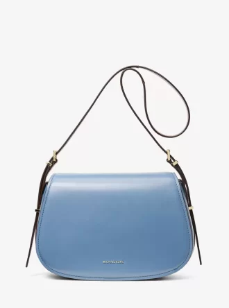 Bolso bandolera mediano de piel Lydia