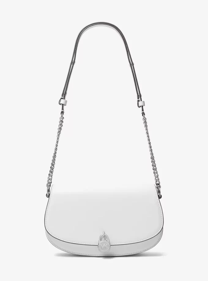 Bolso bandolera mediano de piel Mila