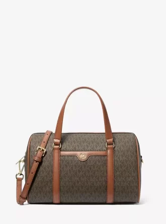 Bolso bandolera mediano Jet Set Travel con logotipo de la firma