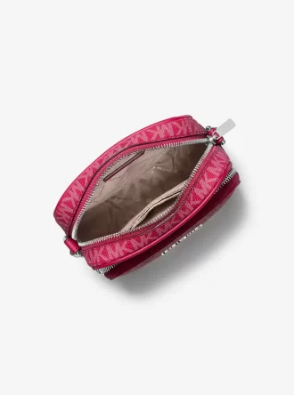 Bolso bandolera mediano Jet Set Travel con logotipo de la firma