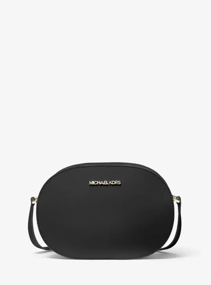 Bolso bandolera mediano Jet Set Travel de piel saffiano Bolso bandolera mediano Jet Set Travel de piel saffiano