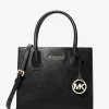 Bolso bandolera mediano Mercer de piel granulada