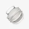 Bolso bandolera mediano Mercer de piel granulada