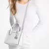 Bolso bandolera mediano Mercer de piel granulada