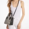 Bolso bandolera mediano Mercer de piel granulada