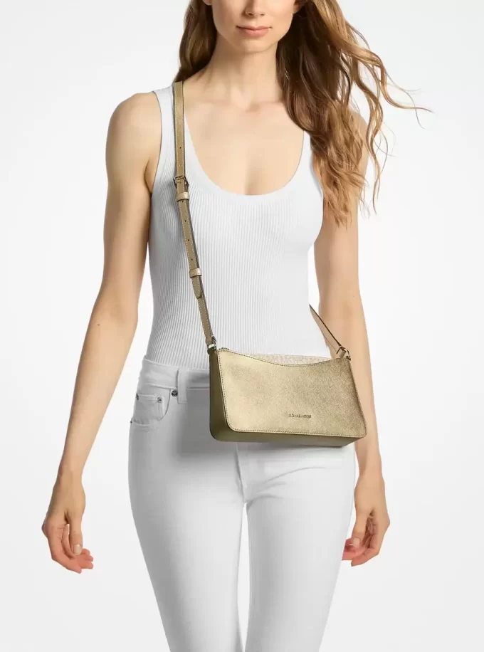 Bolso bandolera mediano metálico Arden