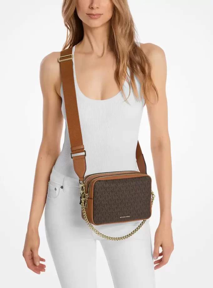 Bolso bandolera mediano para cámara con el logotipo de Bryant Bolso bandolera mediano para cámara con el logotipo de Bryant