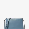 Bolso bandolera mediano Trisha de piel granulada