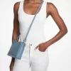 Bolso bandolera mediano Trisha de piel granulada