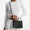 Bolso bandolera mediano Trisha de piel granulada