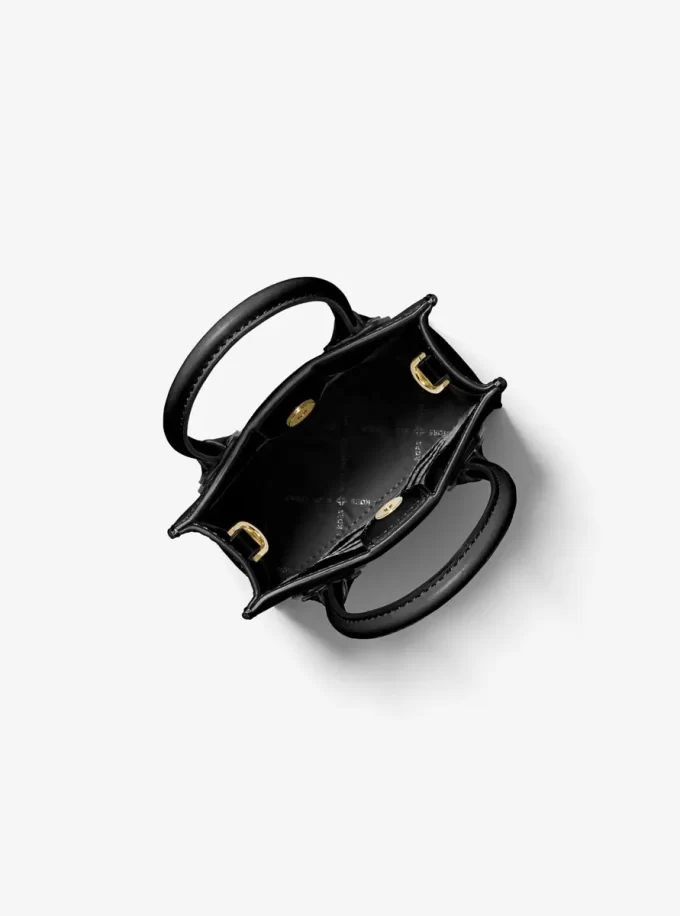 Bolso bandolera Mercer extrapequeño de piel granulada Bolso bandolera Mercer extrapequeño de piel granulada