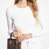 Bolso bandolera Mercer extrapequeño de piel y logotipo